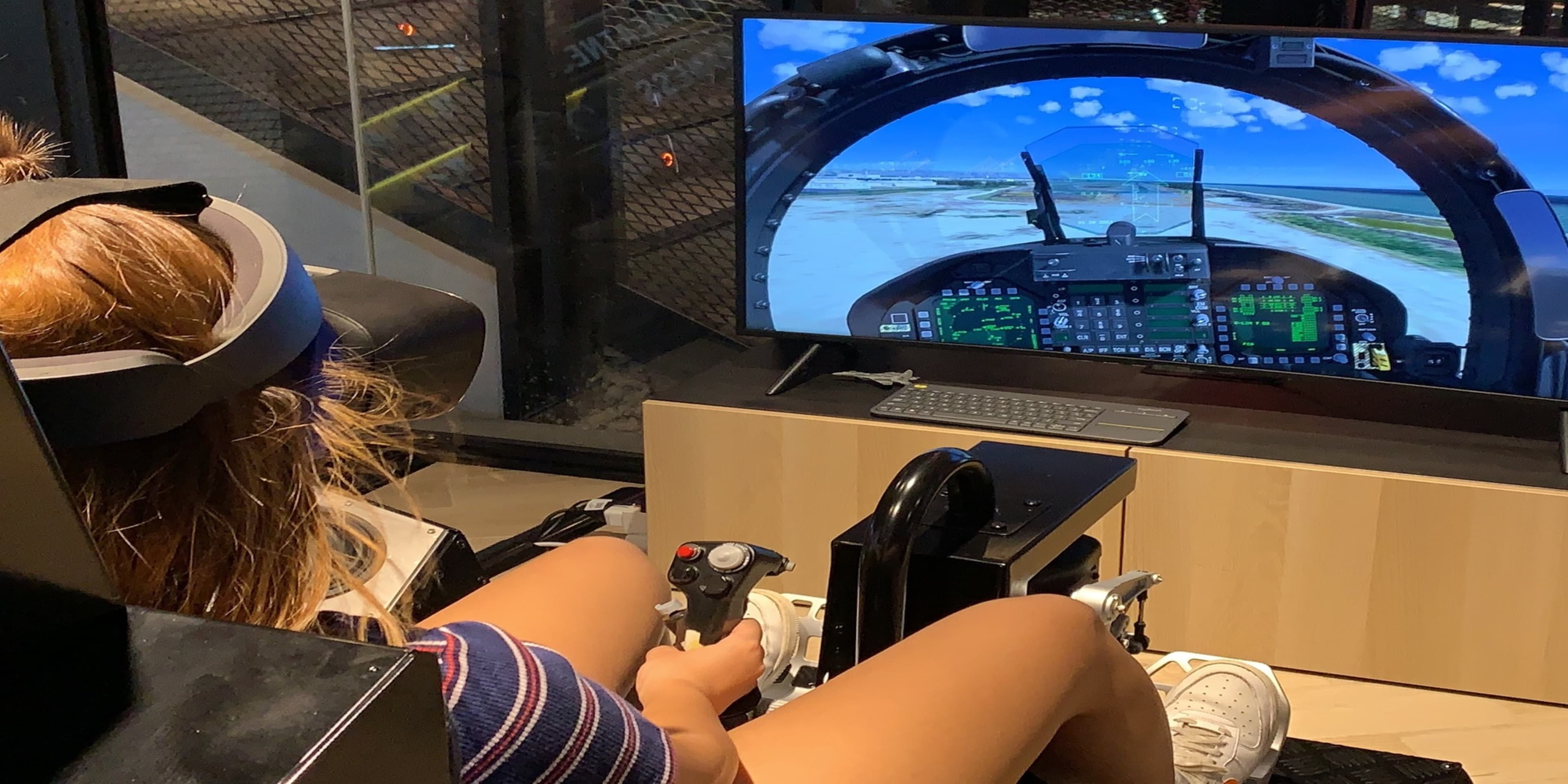 Virtual Reality Fighter Jet Experience Discount Tickets Go City®